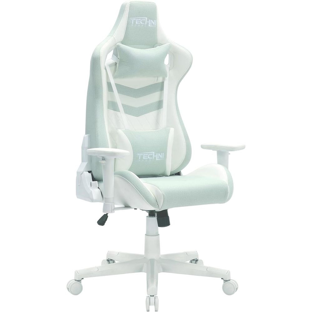 Gaming Chair - Игровое кресло из многослойной ткани пастельно-зеленого