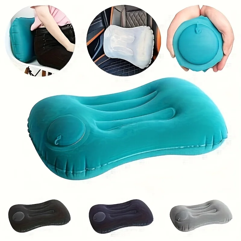 Gaming Chair Lumbar Pillow - Портативная надувная подушка для путешествий (для