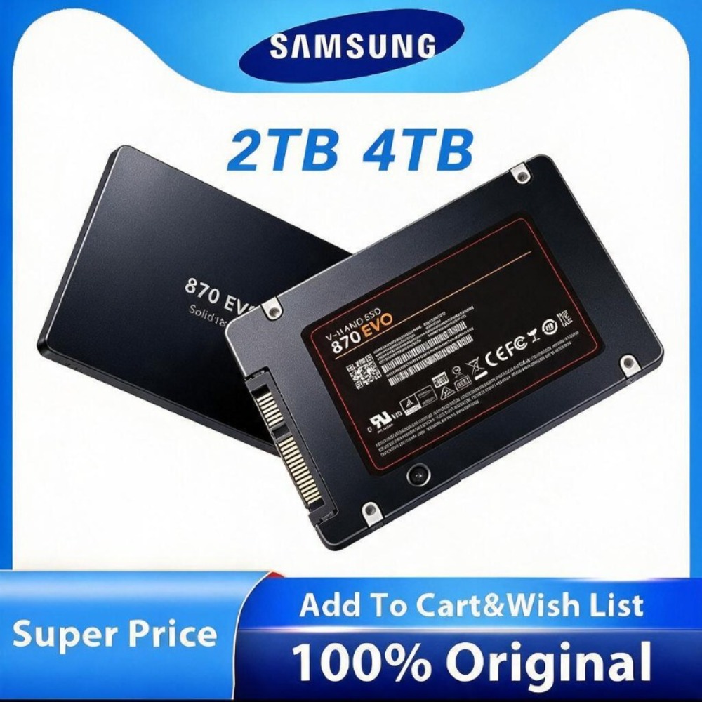 Samsung Ssd Evo 870 - Оригинальный SSD FOR Samsung 870EVO, твердотельный