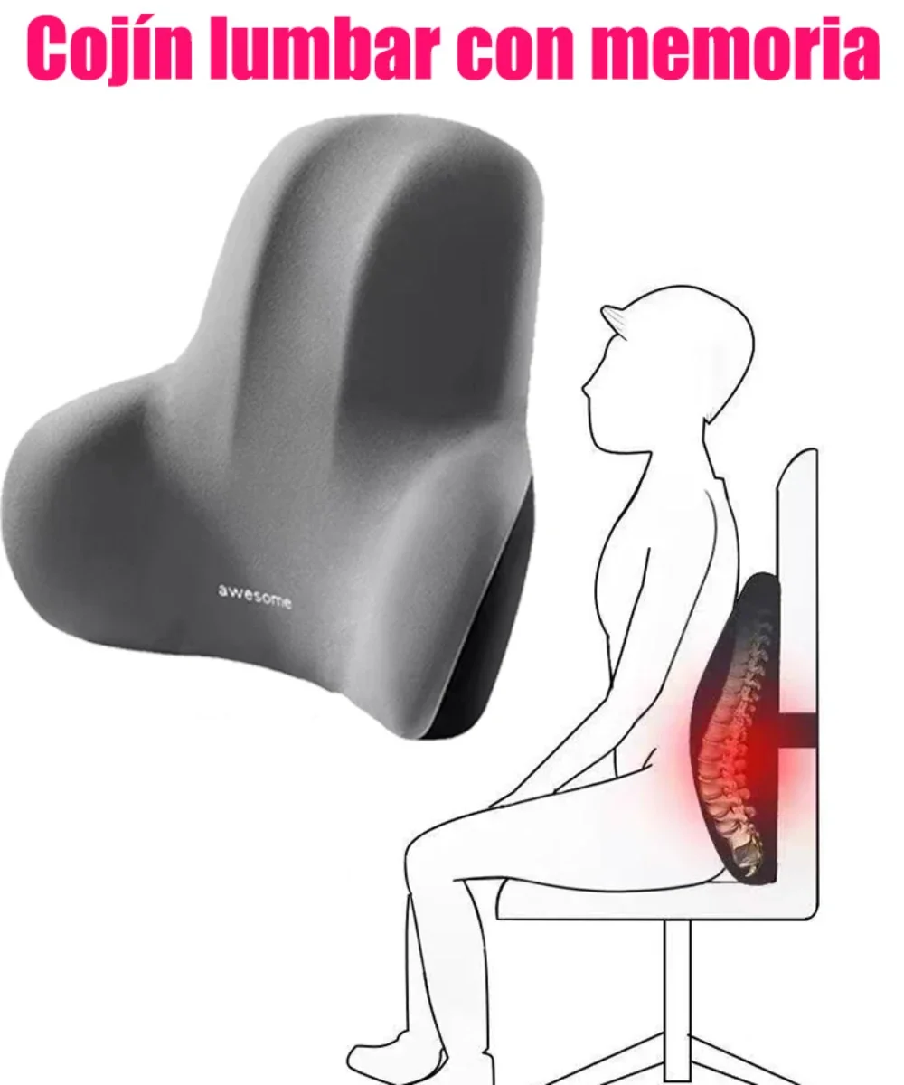 Gaming Chair Lumbar Pillow - Поясничная подушка для спины из пены