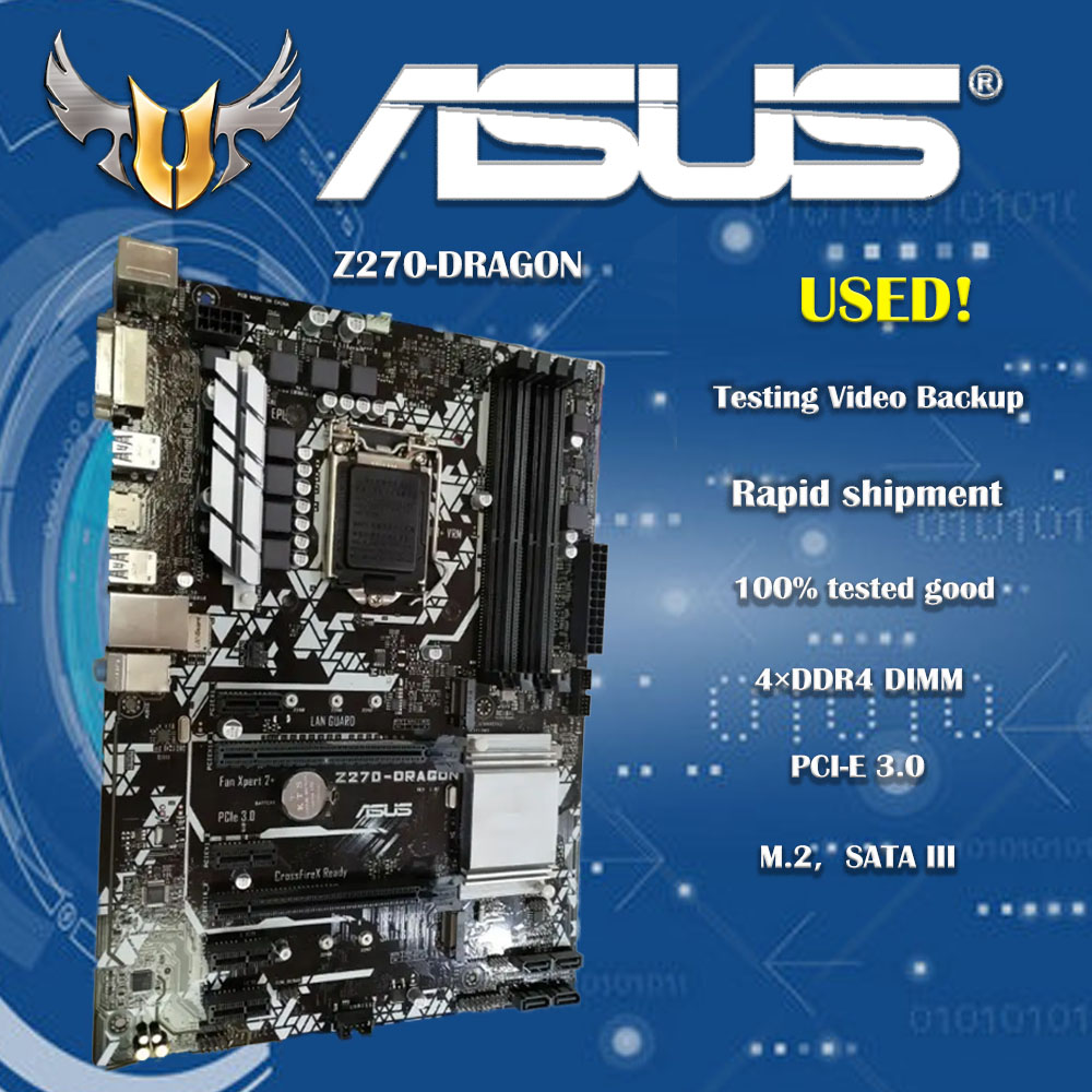 Pc Gaming Intel Core I7 - Материнская плата для Asus PRIME Z270-DRAGON,
