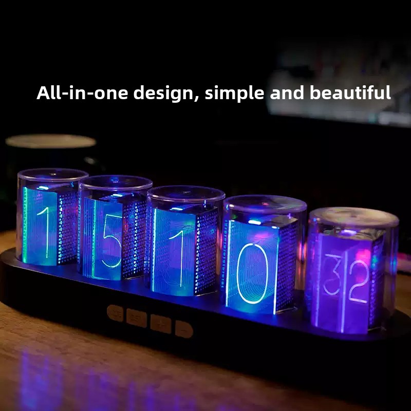 Pc Gaming Youtube - RGB LED-часы Nixie Tube для геймерского