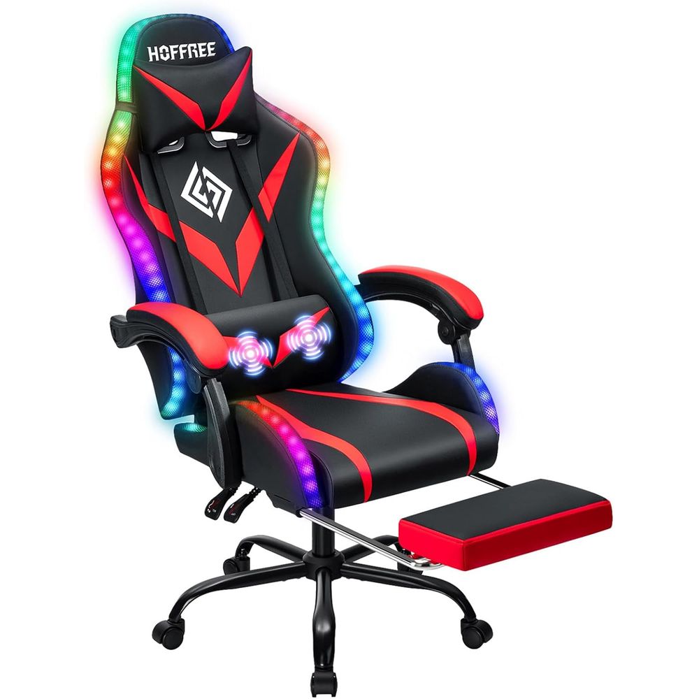 Gaming Chair - Эргономичное игровое кресло с высокой спинкой,