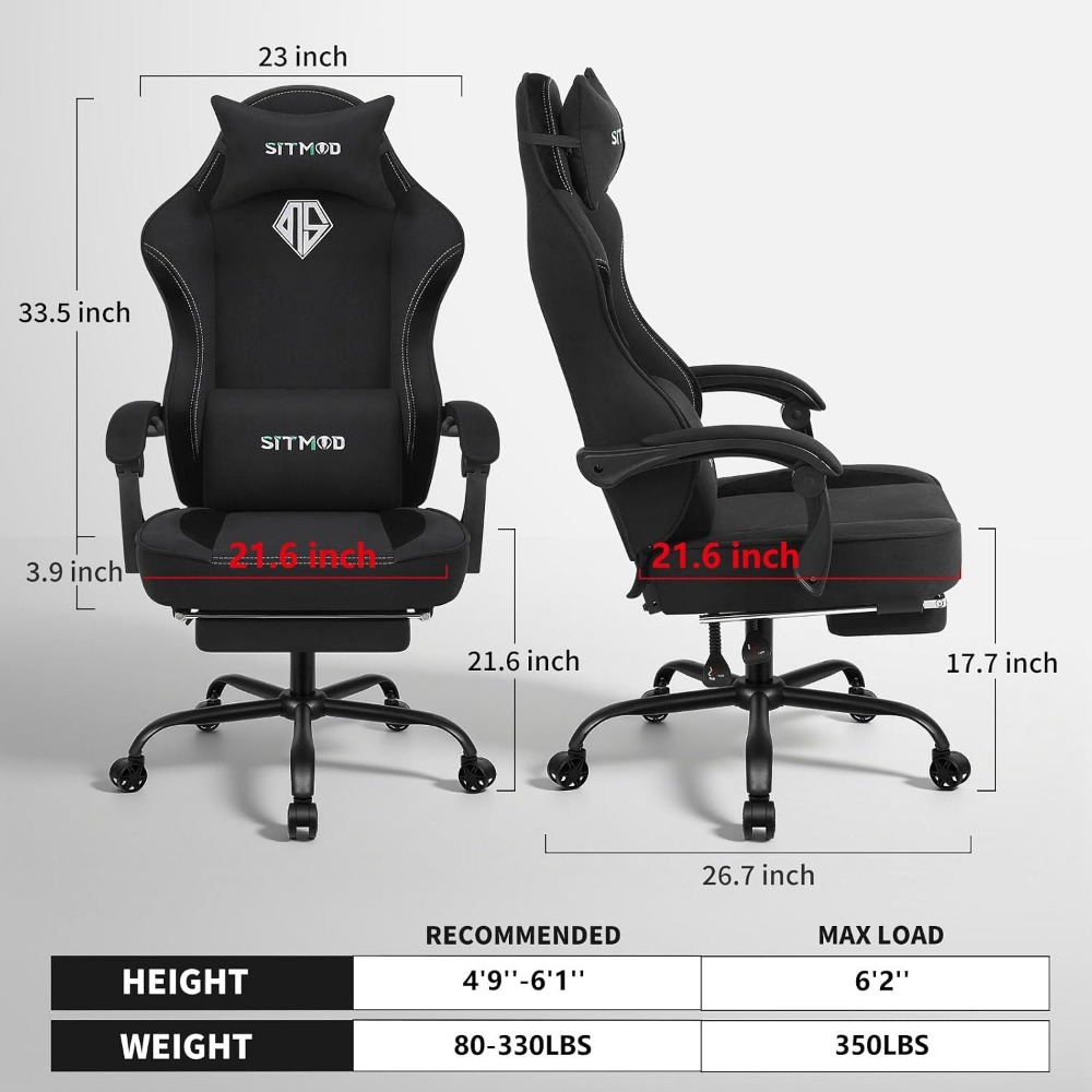 Эргономичное игровое кресло с  – обзор и цена Gaming Chair