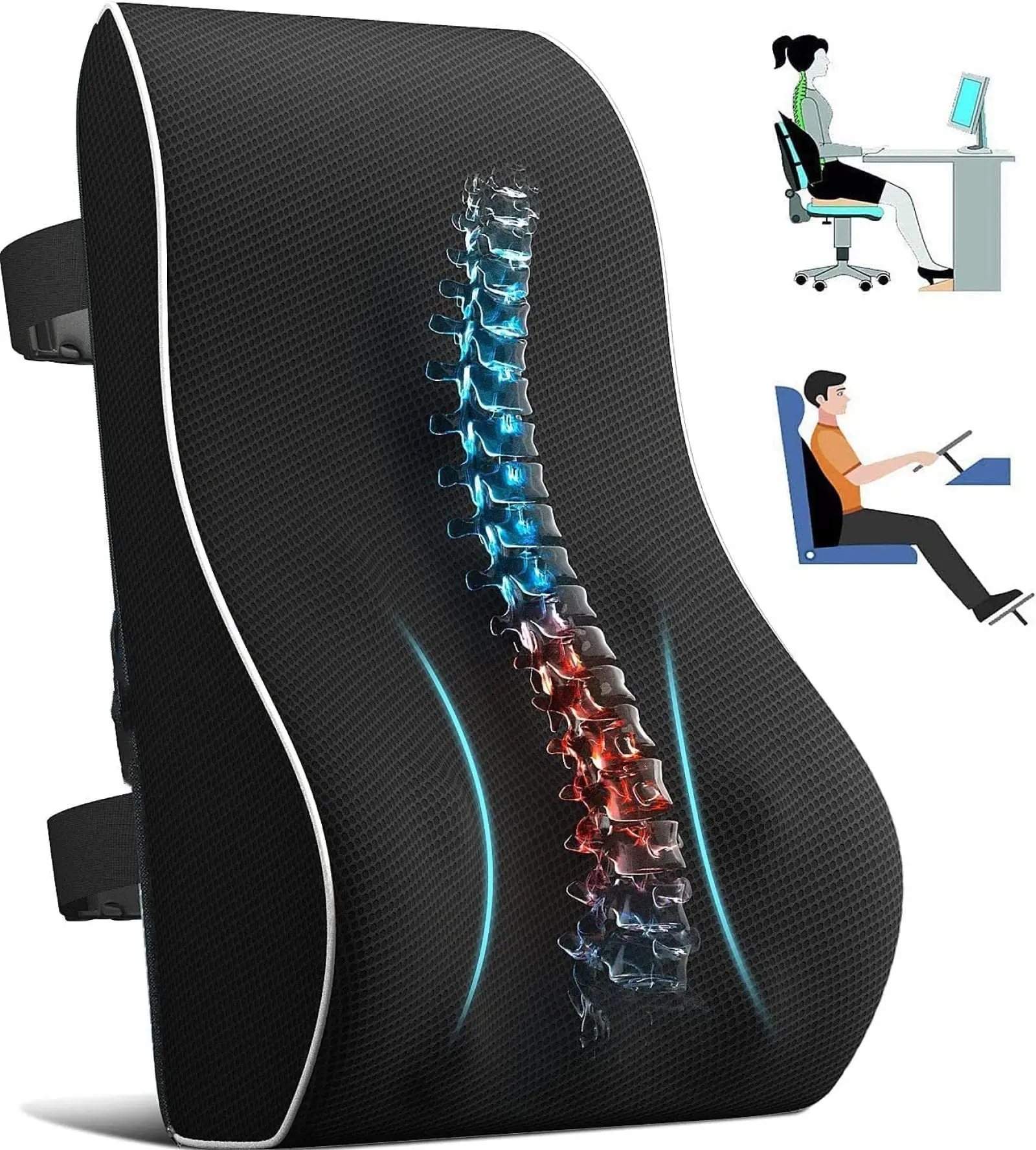 Подушка для поддержки поясницы – обзор и цена Gaming Chair Lumbar Pillow