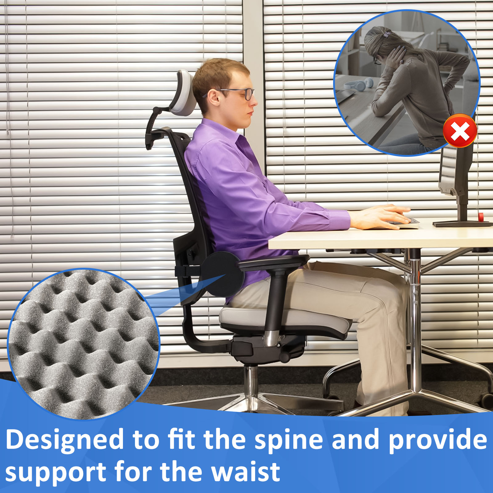 Подушка для поясничной поддерж – обзор и цена Gaming Chair Lumbar Pillow