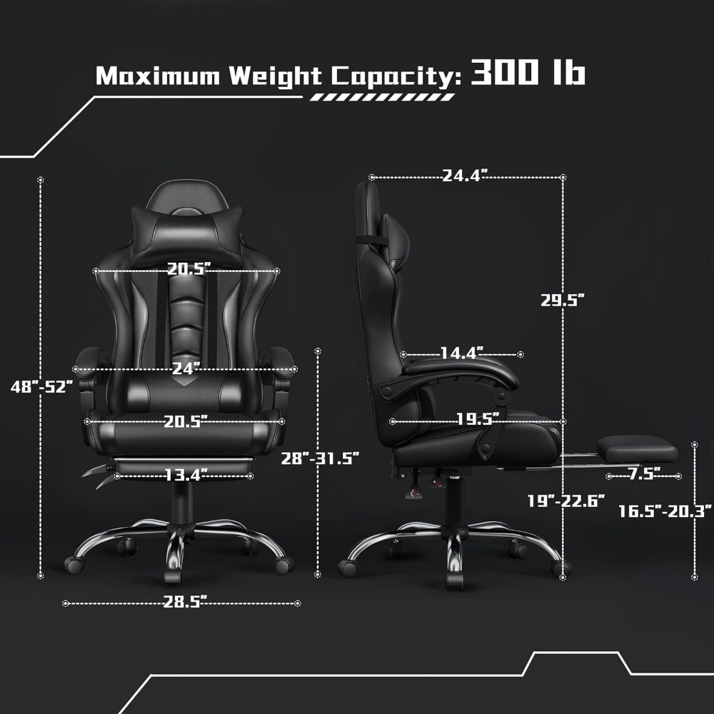 Удобное игровое кресло из иску – обзор и цена Gaming Chair Lumbar Pillow