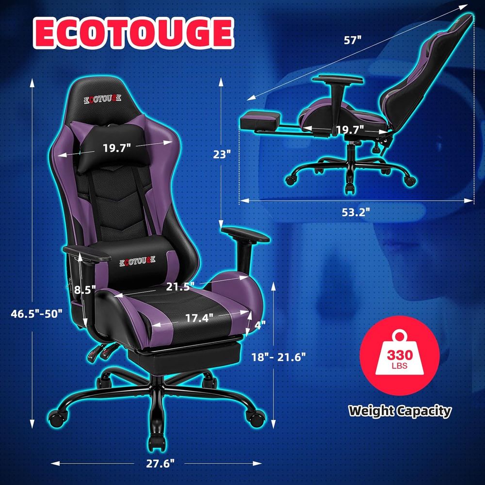Игровое кресло в гоночном стил – обзор и цена Gaming Chair Lumbar Pillow