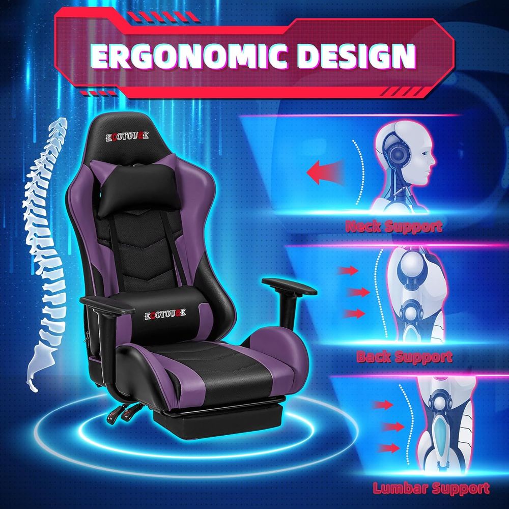 Игровое кресло в гоночном стил – обзор и цена Gaming Chair Lumbar Pillow