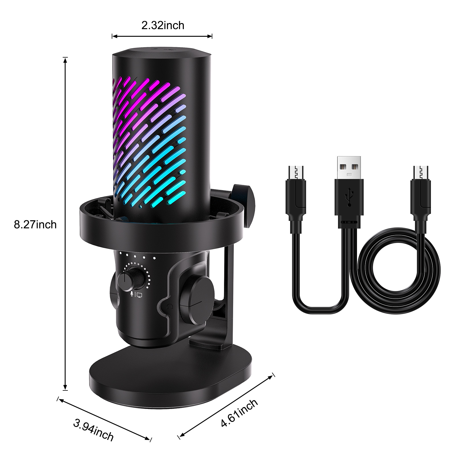 Микрофон Tenlamp CG1 RGB USB д – обзор и цена Pc Gaming Youtube