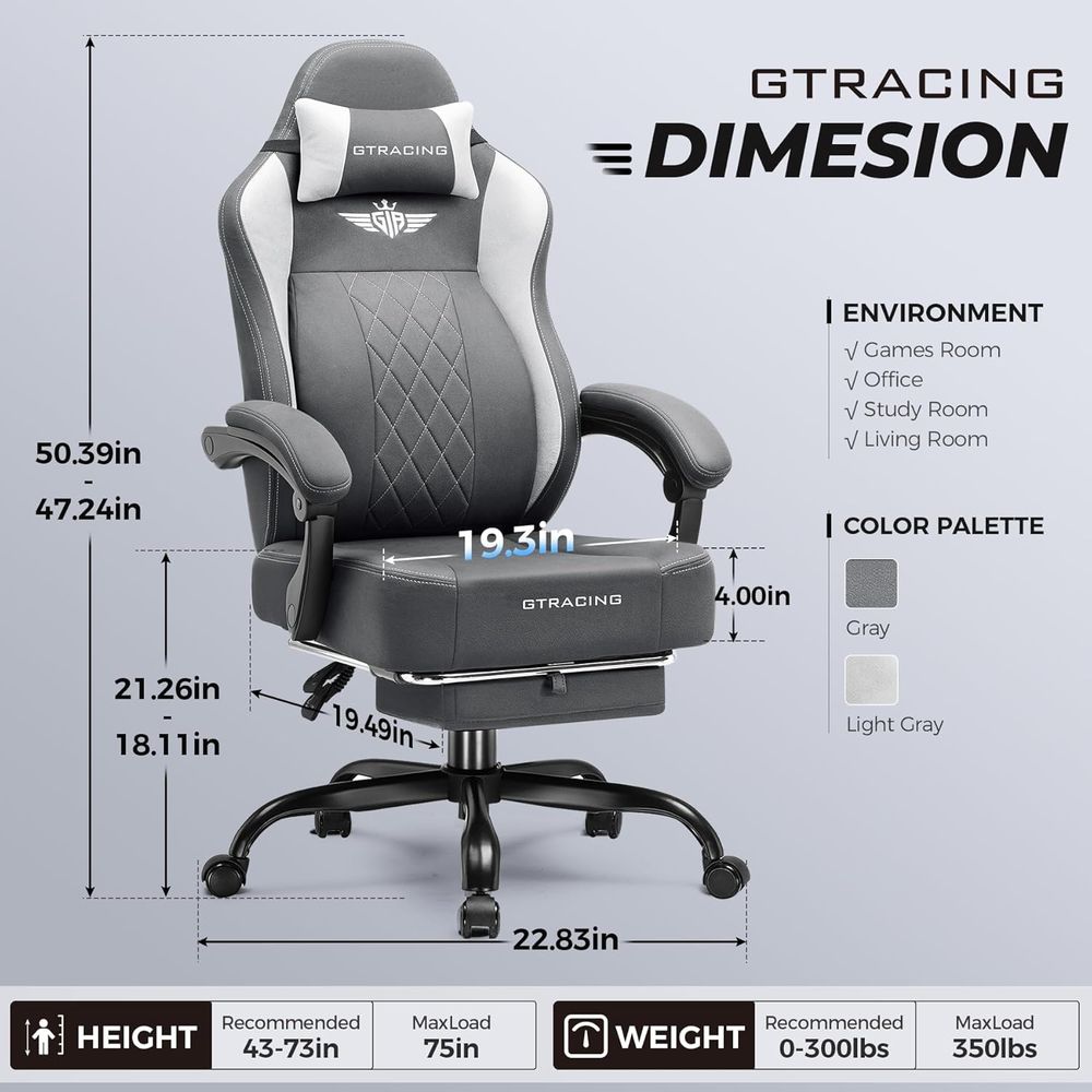 Эргономичное игровое кресло с  – обзор и цена Gaming Chair