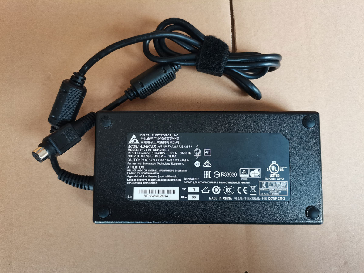 OEM Delta 230 Вт 19,5 В 11,8 А – обзор и цена Pc Gaming Uk