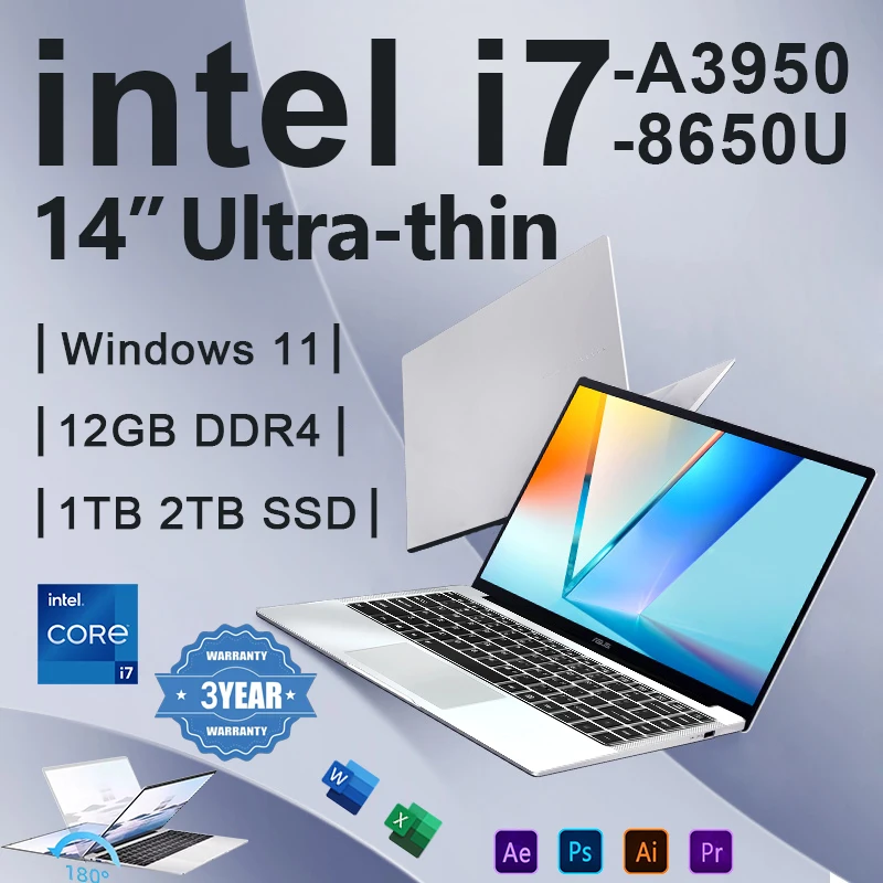 Ноутбук для офиса 2026 года, W – обзор и цена Pc Gaming Intel Core I7