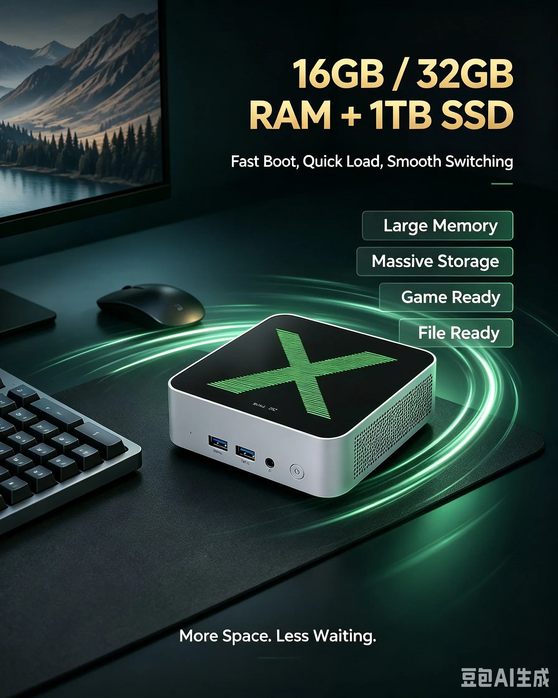 Портативный мини-ПК Intel N150 – обзор и цена Pc Gaming Ram 32Gb