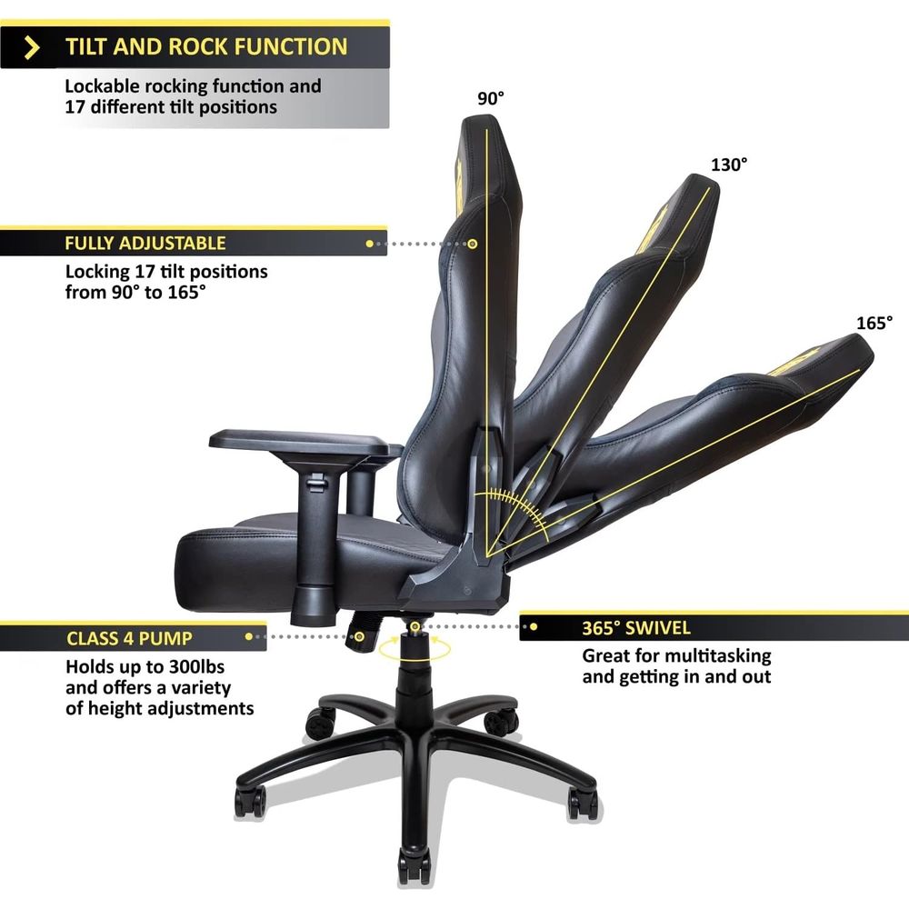 Эргономичное игровое кресло с  – обзор и цена Gaming Chair