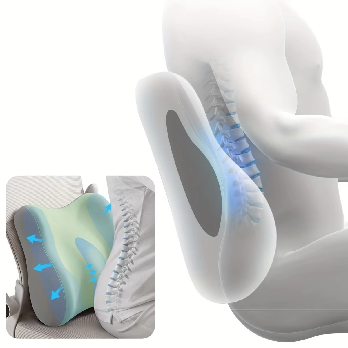 Подушка для автомобильного сид – обзор и цена Gaming Chair Lumbar Pillow