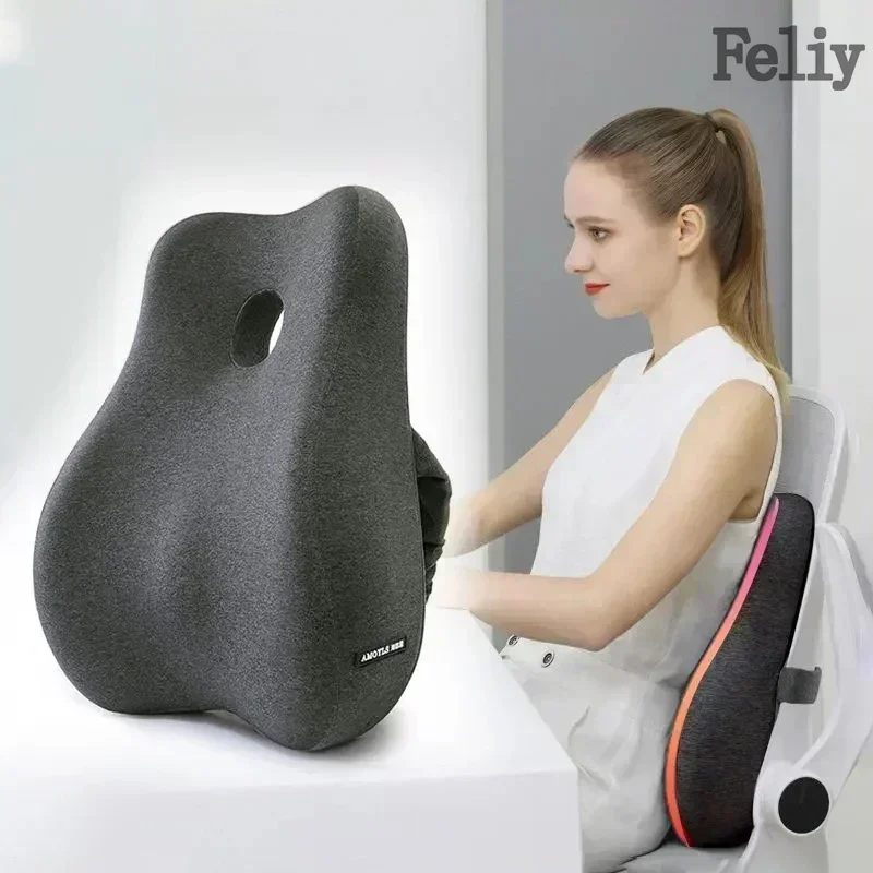 Пена с эффектом памяти, поддер – обзор и цена Gaming Chair Lumbar Pillow