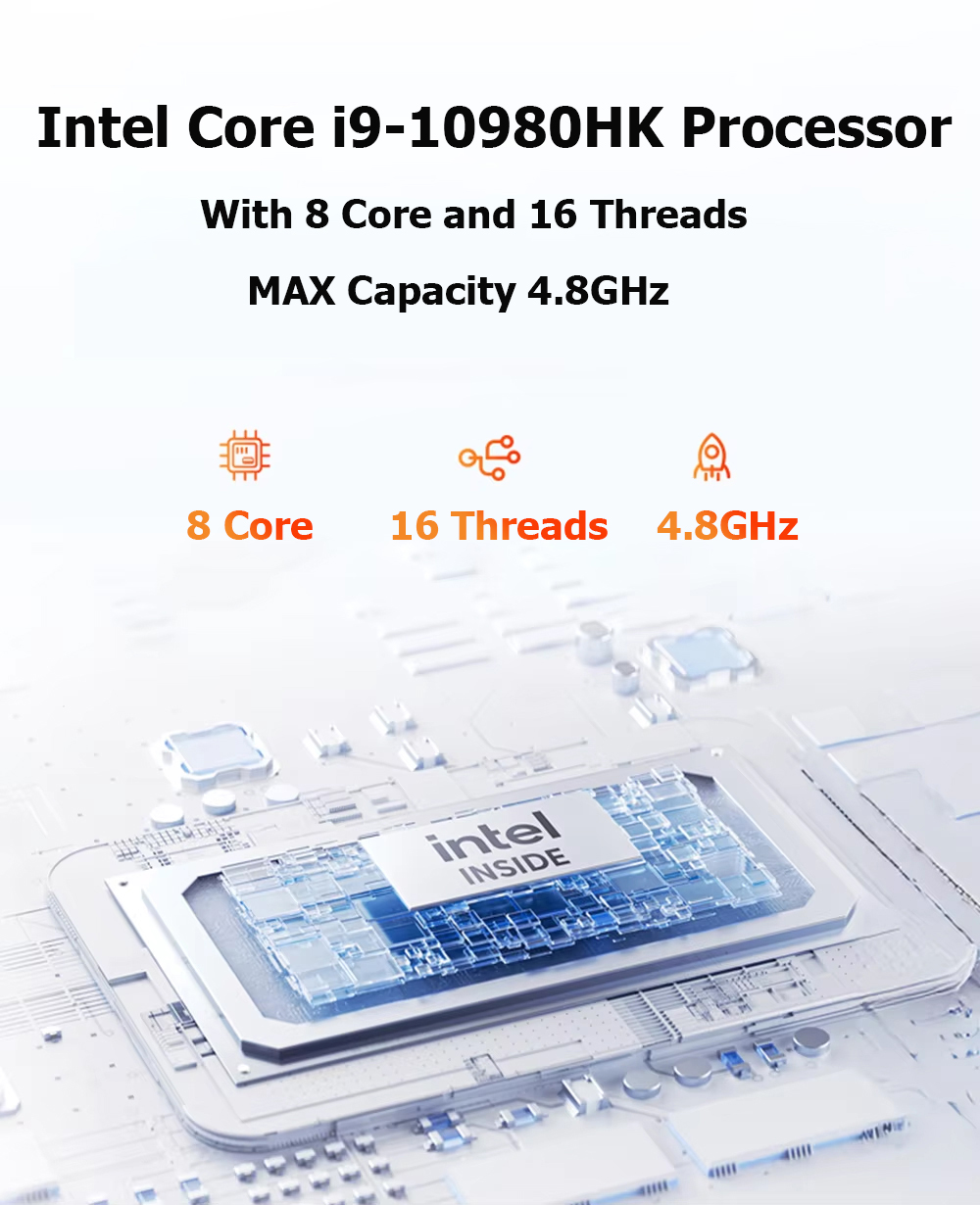 Портативный мини-ПК Intel I9-1 – обзор и цена Pc Gaming Ram 32Gb